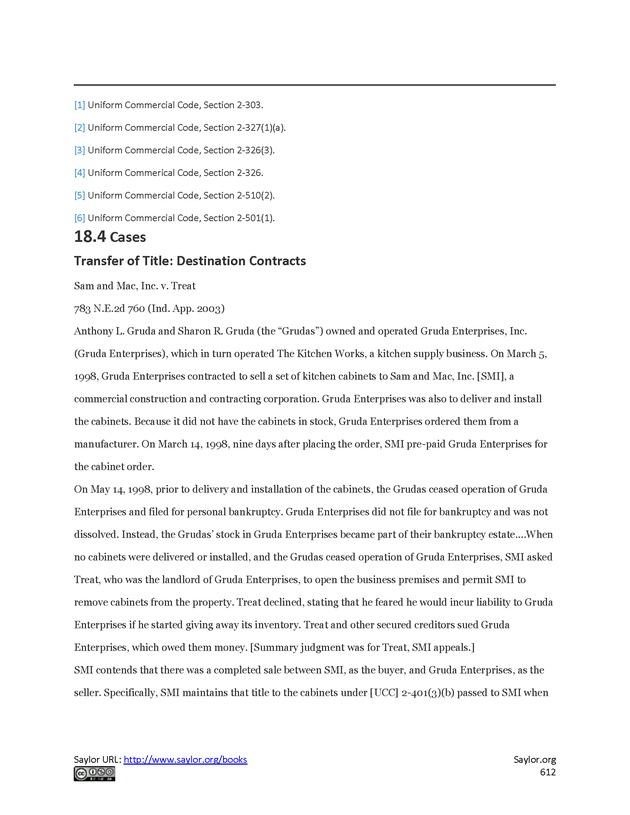Business Law and the Legal Environment - Page 612
